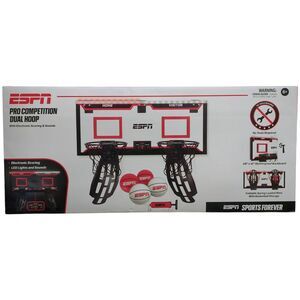 ESPN Pro Competition Dual Over the Door Hoop, with Electronic Scoring